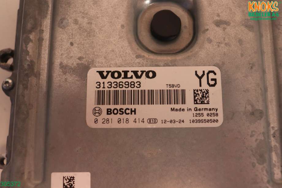 Styreenhet motor til Volvo XC60 2008-2013 (Type I, Fase 1)  (VOLVO|36001858|0281018414|31336983)