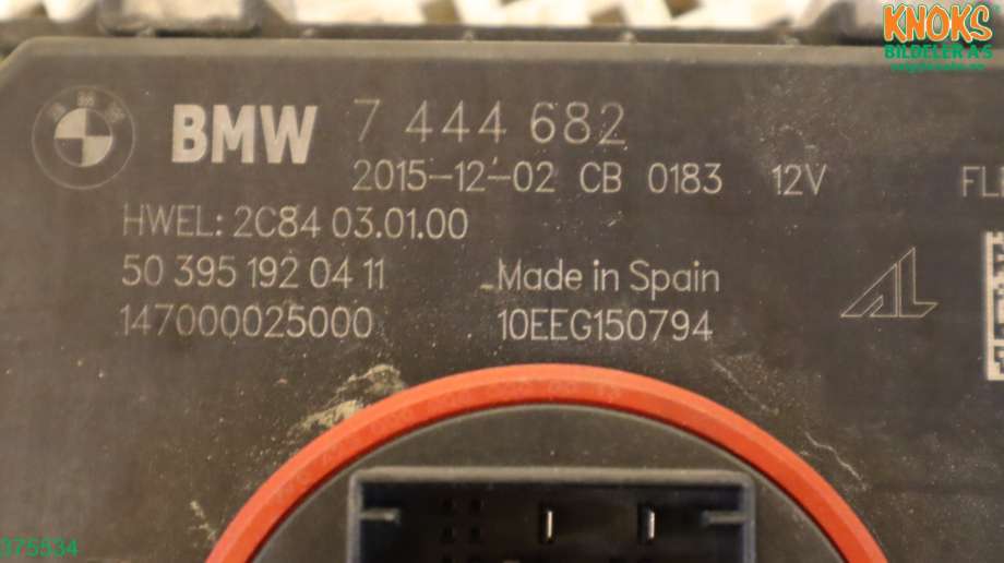 Styreenhet xenon/ballast til BMW 1-Serie 2015-2019 (Fase 2) (F20/F21) (F20/F21) (BMW|63 11 8 494 844|)