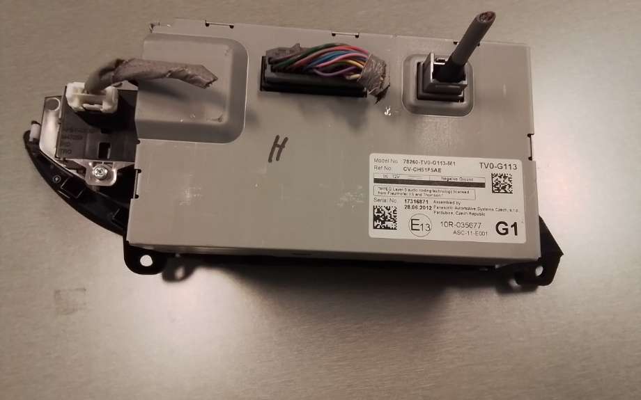 Instrument kjørecomputer til Honda Civic 2012-2015 (Type IX, Fase 1)  (HONDA||78260-TV0-G113-M1)
