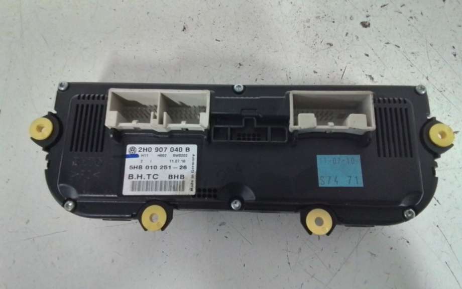 Varmeapparat betjening til VW Amarok 2010-2016 (Type I, Fase 1) (VOLKSWAGEN||2H0 907 040 E)