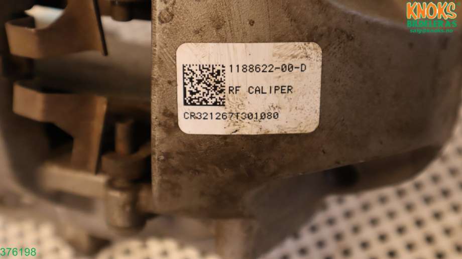 Bremsecaliper høyre foran til Tesla Model Y 2021-2024 (Type I)  (TESLA|1188622-00-D|)