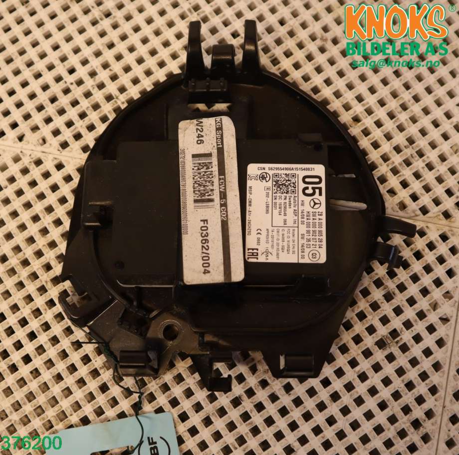 Sensor radar til Mercedes B-Klasse 2011-2018 (W246) (W246) (MERCEDES|A 000 905 28 04|)