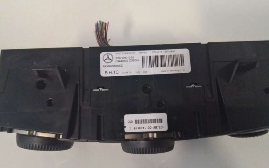 Varmeapparat betjening til Mercedes Sprinter 2013-2018 (Fase 2) (906) (906) (MERCEDES|A 906 830 17 85|)