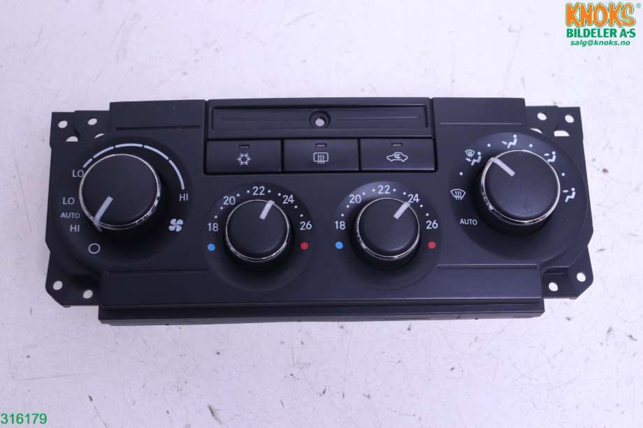 Varmeapparat betjening til Chrysler 300C 2005-2009 (Chrysler|4596 497AC||P04596497AG)
