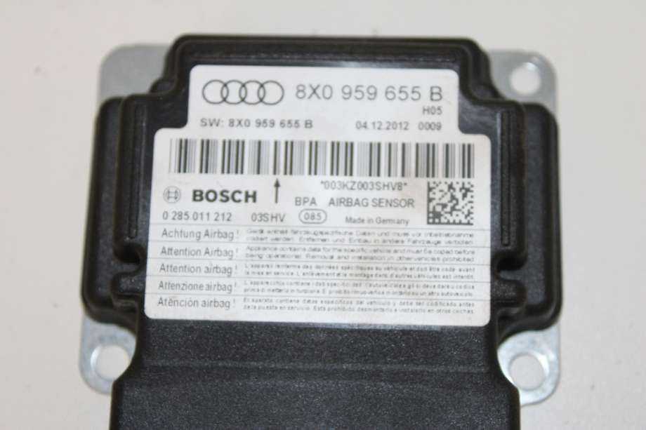 Airbag elektronikk til Audi A1 2010-2014 (Type I, Fase 1) (AUDI|8X0 959 655 B|)