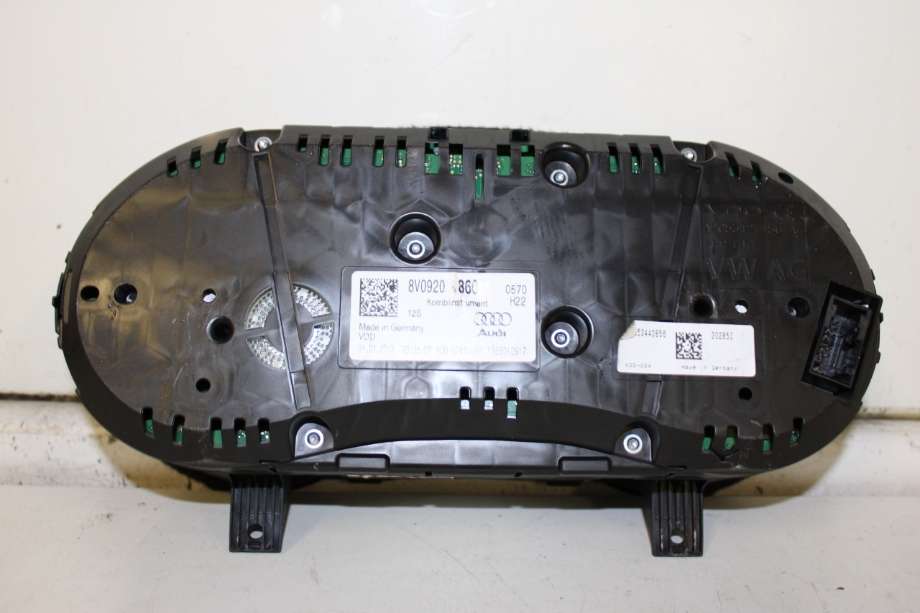 Instrumentpanel til Audi A3 2012-2016 (Type III, Fase 1)  (AUDI|8V0 920 860|)