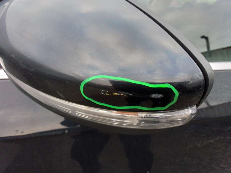 Speil venstre til VW Passat 2011-2015 (B7) (B7) (VOLKSWAGEN|3AB 857 507 F|)