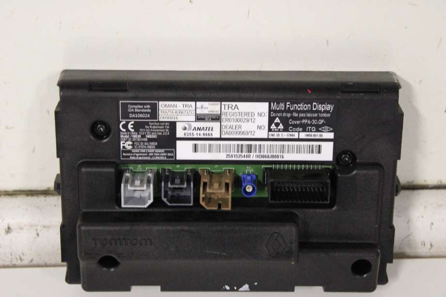 Instrument kjørecomputer til Renault Zoe 2013-2019 (Fase 1)  (RENAULT|259150869R|)