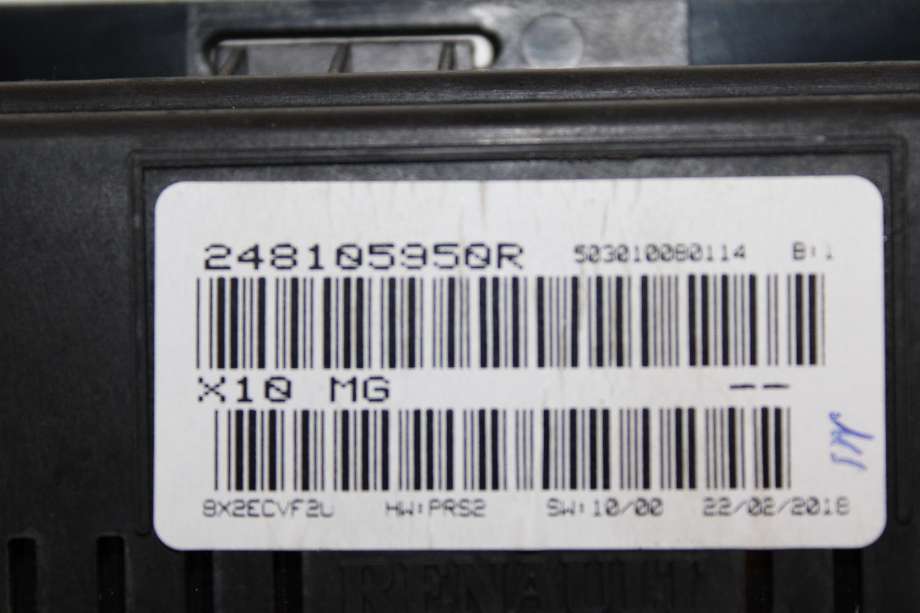 Instrumentpanel til Renault Zoe 2013-2019 (Fase 1)  (RENAULT|248105950R|)