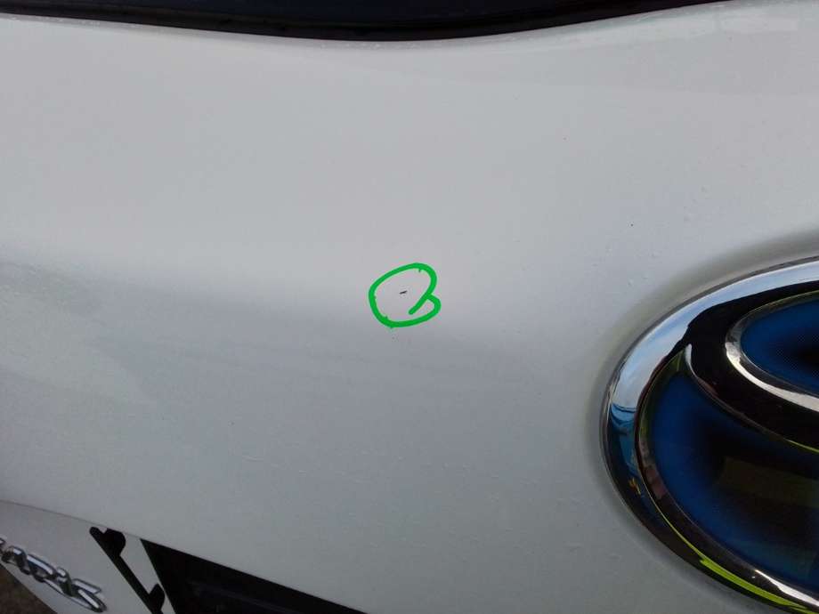 Bakluke combi til Toyota Yaris 2014-2020 (Type III, Fase 2) (TOYOTA|670050D540|)