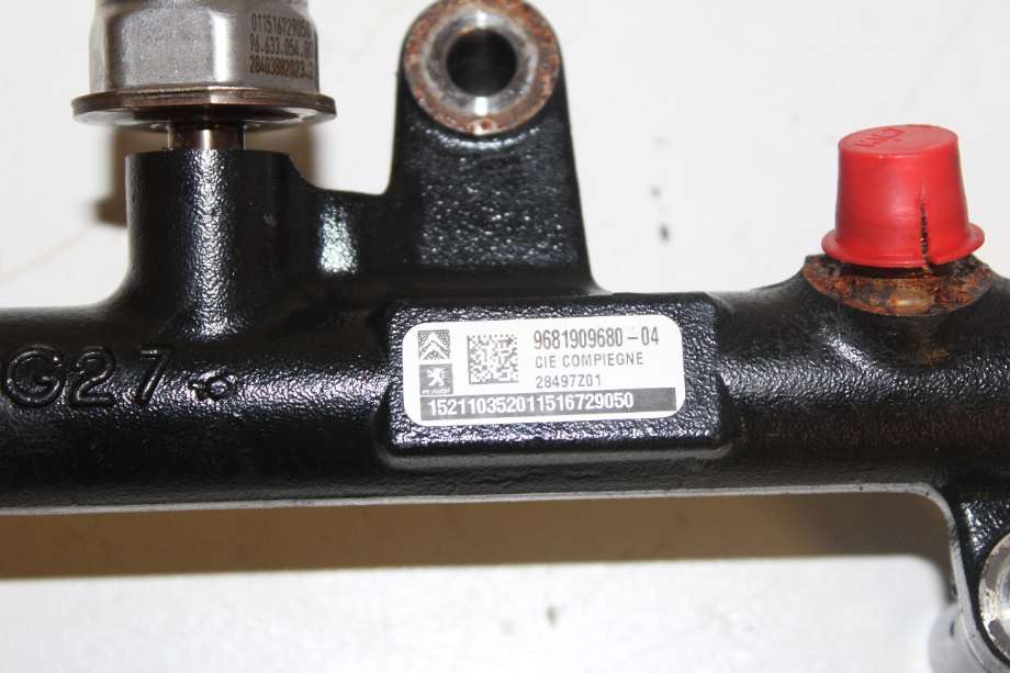 Dyseskinne (fuelrail) til Ford S-Max 2010-2015 (Type I, Fase 2) (FORD|9681909680-04|)