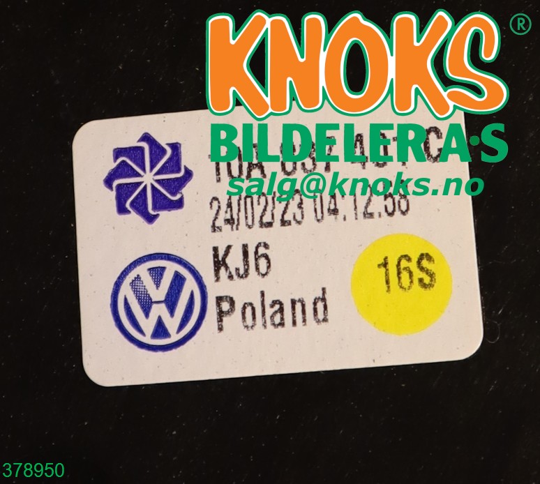 Ruteheis til VW ID.3 2020-->>  (VOLKSWAGEN|10A 837 461 B|)