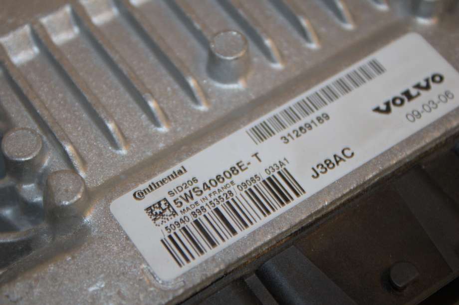 Styreenhet motor til Volvo V70 2007-2013 (Type III, Fase 1) (VOLVO|31269189|)