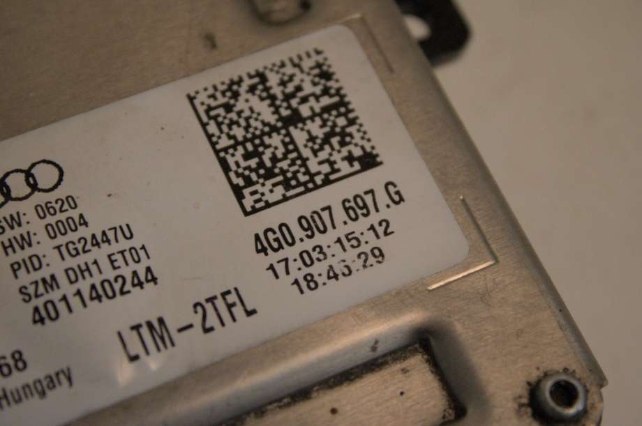 Styreenhet xenon/ballast til VW Amarok 2010-2016 (Type I, Fase 1)  (VOLKSWAGEN|4G0907697G|)