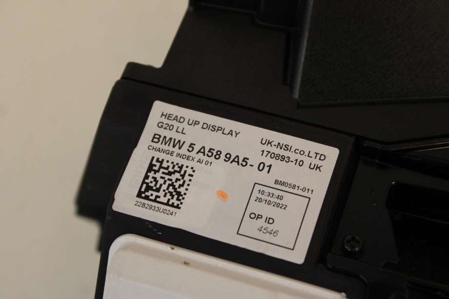 Multimedia display (MCU - Media Controller Unit) til BMW i4 2021-->> (G26) (G26) (BMW|62 30 5 A58 9A5|)