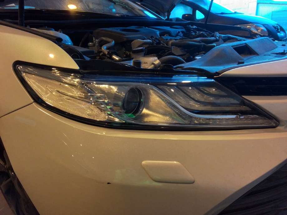 Frontlykt høyre halogen til Toyota Camry 2019-->> (TOYOTA|8114533E12|)