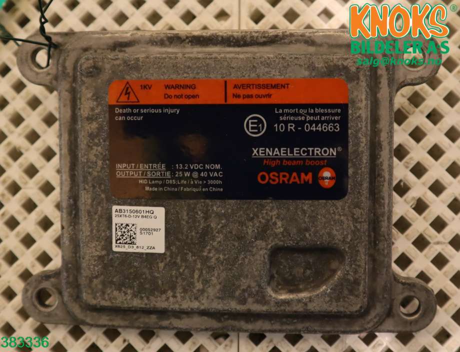 Styreenhet xenon/ballast til Kia Niro 2016-2021  (KIA||10R-044663|AB3150601HQ)