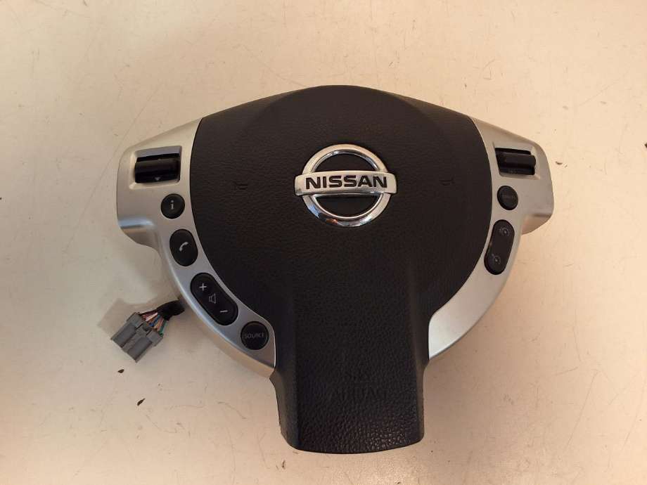 Airbag rattpute til Nissan Qashqai, 2010-2014 (Type I, Fase 2)  (NISSAN|98510BR26D)