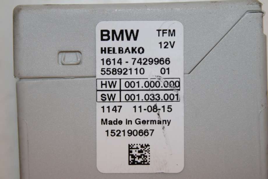 Styreenhet drivstoffpumpe til BMW X5 2013-2018 (F15) (F15) (BMW|)