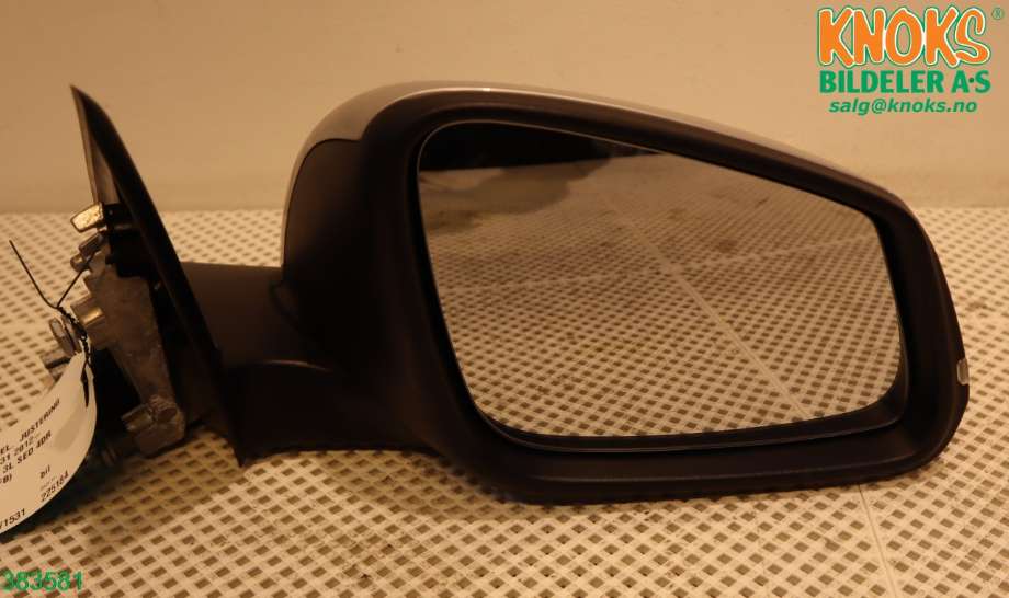 Speil høyre til BMW 3-Serie 2012-2018 (F30/F31/F34) (F30/F31/F34) (BMW|51 16 7 345 654|)
