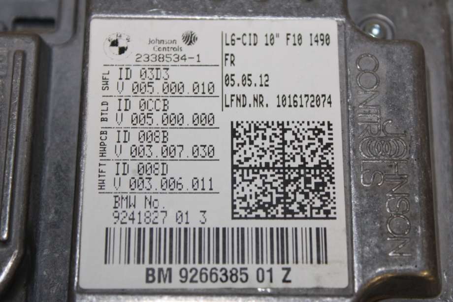 Instrument kjørecomputer til BMW 5-Serie 2010-2017 (F10/F11) (F10/F11) (BMW|65 50 9 266 384|)