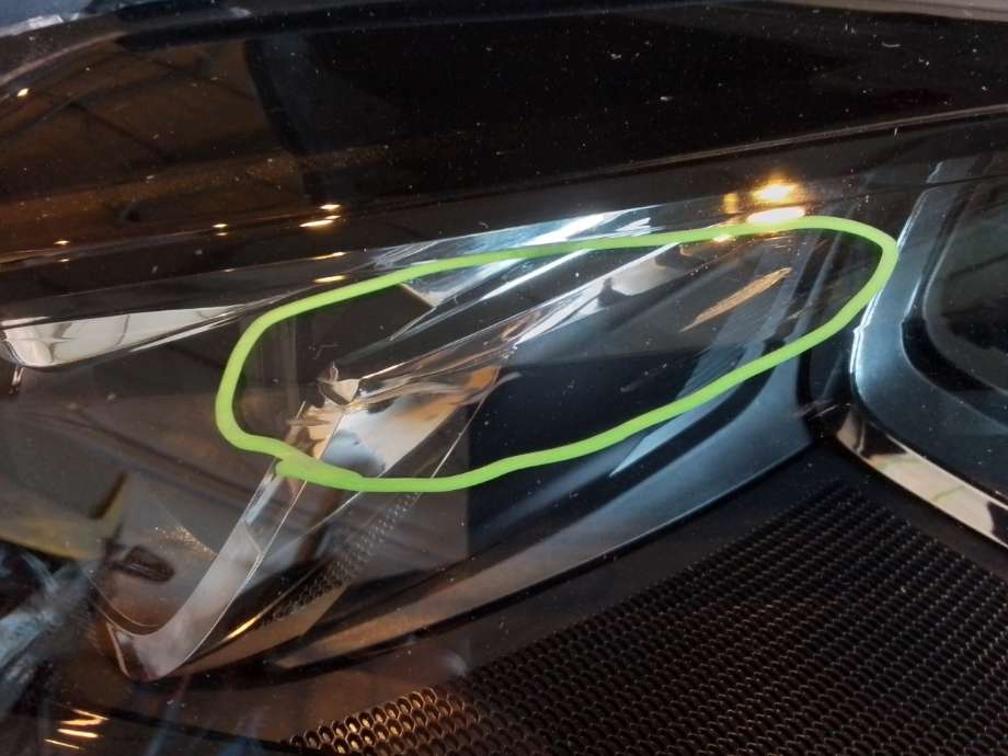 Frontlykt venstre halogen til VW e-Golf 2014-2017 (Fase 1)  (VOLKSWAGEN|5GE 941 773|)