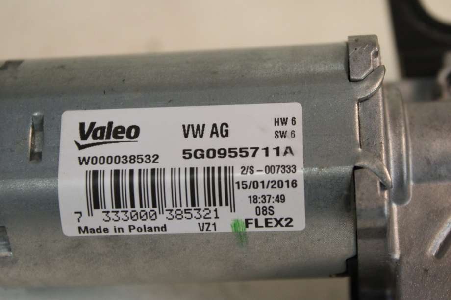 Viskermotor bakrute til VW e-Golf 2014-2017 (Fase 1) (VOLKSWAGEN|5G0 955 711 A|5G0 955 711 D|)