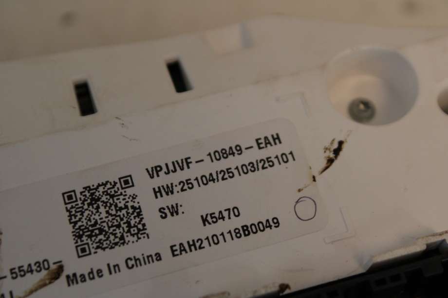 Instrumentpanel til Mazda MX-30 2020-->>  (MAZDA|VPJJVF10849|)