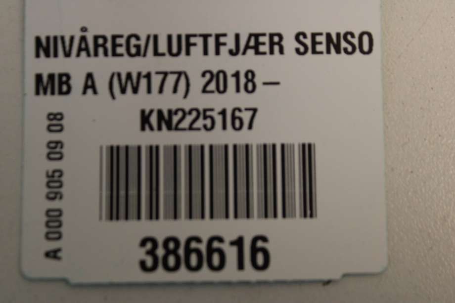 Varmeapparat betjening til Mercedes A-Klasse 2018-->> (W177) (W177) (MERCEDES|A 167 905 83 02|)