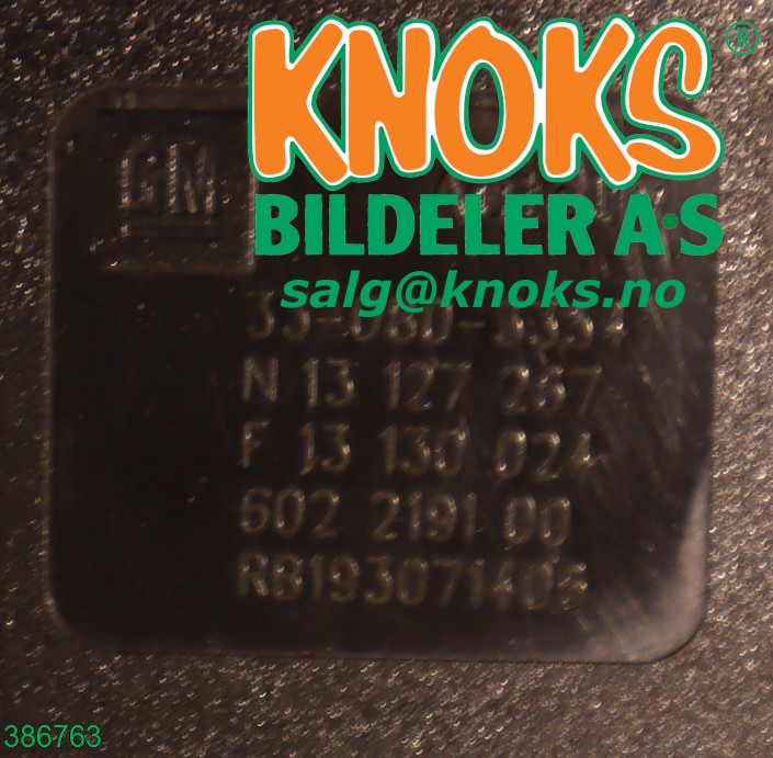 Sikkerhetsbeltelås baksete til Opel Astra H 2004-2009  (OPEL|93186281|)