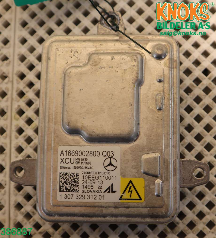 Styreenhet xenon/ballast til Mercedes B-Klasse 2011-2018 (W246) (W246) (MERCEDES|A 166 900 28 00|)