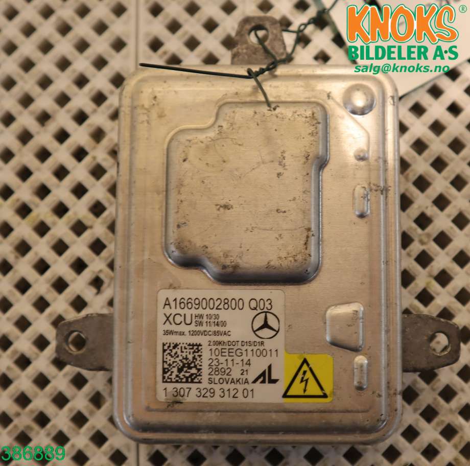 Styreenhet xenon/ballast til Mercedes B-Klasse 2011-2018 (W246) (W246) (MERCEDES|A 166 900 28 00|)