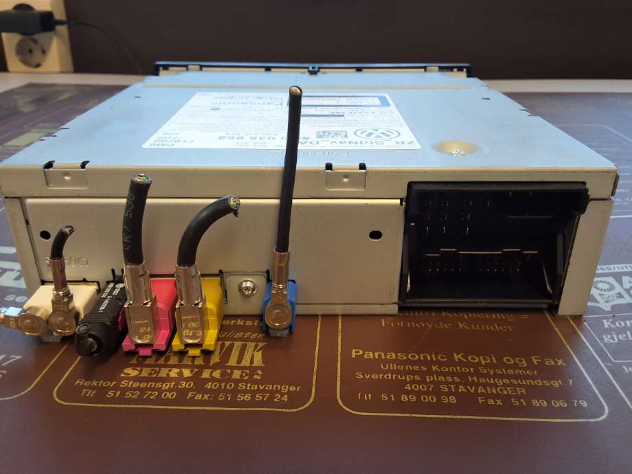 Bilstereo til VW Golf VII 2012-2017 (Fase 1)  (VOLKSWAGEN|5G0 035 858|)