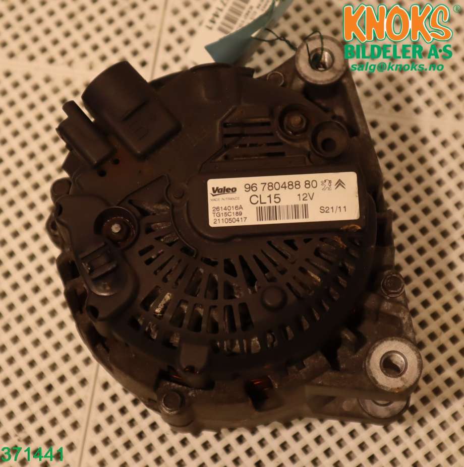 Dynamo til Citroën C3 2010-2016 (Type II)  (CITROEN|5705 KV|)