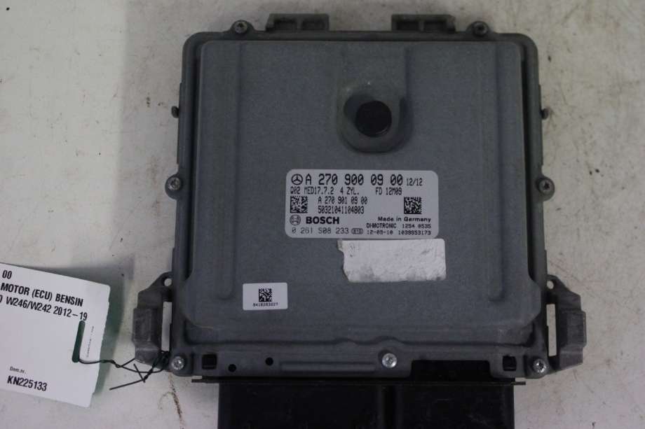 Styreenhet motor til Mercedes B-Klasse 2011-2018 (W246) (W246) (MERCEDES|A 270 900 09 00|)