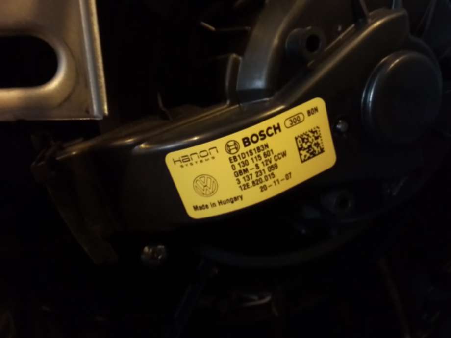 Varmeapparat motor til Seat Mii electric 2019-->> (SEAT|)