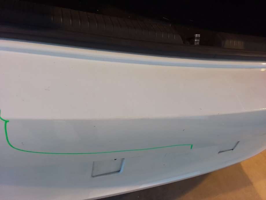 Støtfanger bak til VW ID.3 2020-->>  (VOLKSWAGEN|10A 807 417|)
