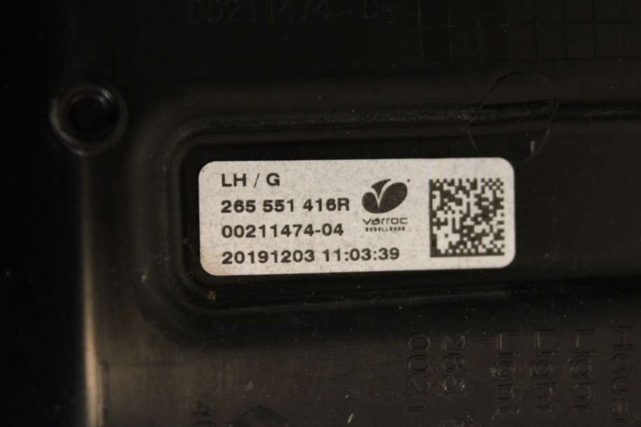 Baklykt venstre til Renault Zoe 2013-2019 (Fase 1)  (RENAULT|265557349R|)