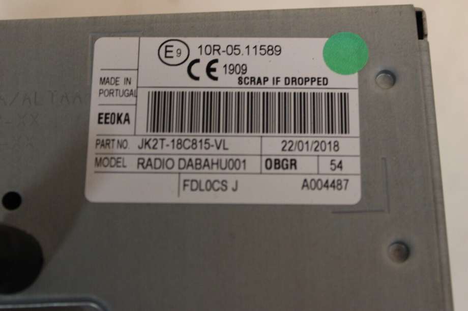 Bilstereo til Ford Transit Custom 2013-2023 (Type I) (FORD|2406775|)