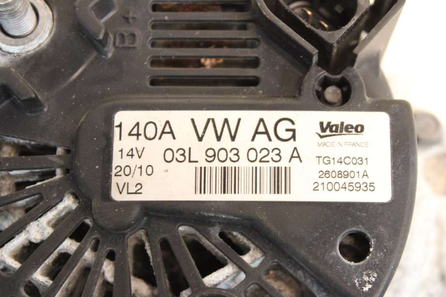 Dynamo til Audi A3 2009-2012 (Type II, Fase 2)  (AUDI|03L 903 023 AX|)