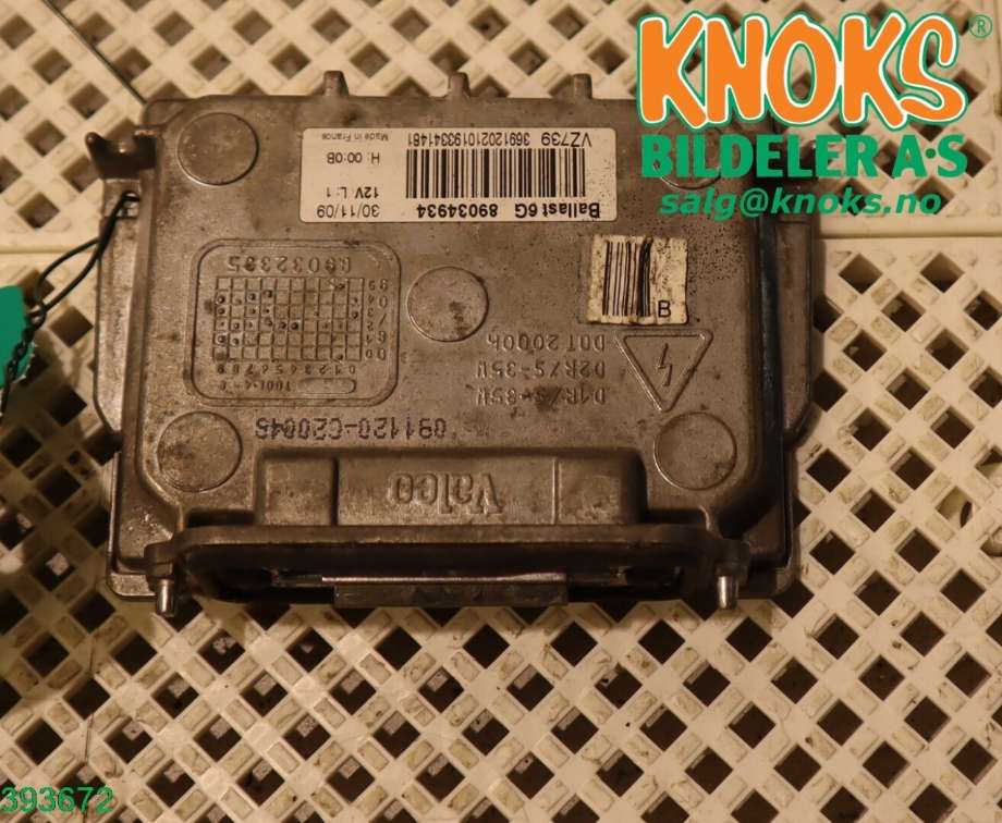 Styreenhet xenon/ballast til Volvo XC60 2008-2013 (Type I, Fase 1) (VOLVO|30784923|)