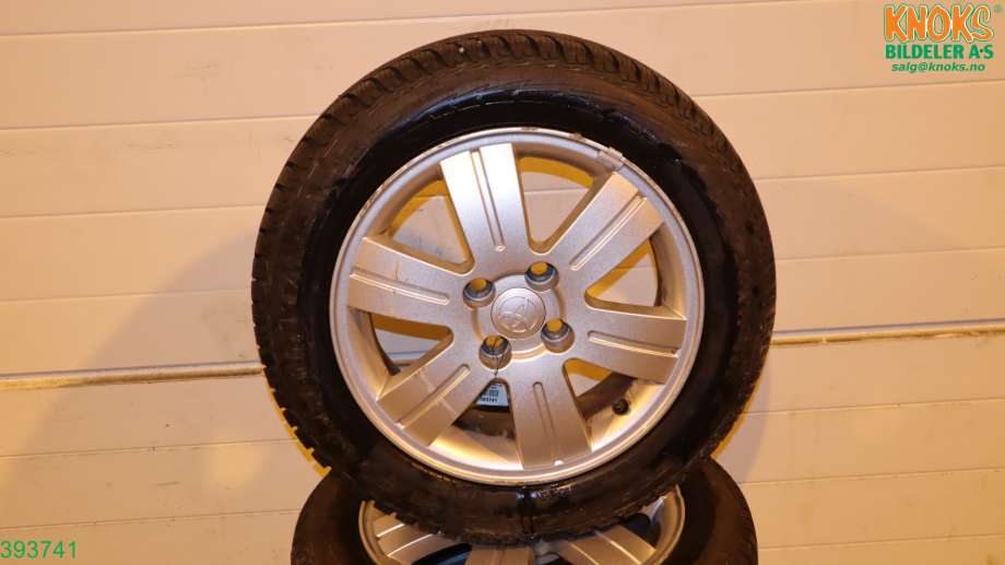 Felgsett aluminium til Toyota Yaris 2012-2014 (Type III, Fase 1)  (TOYOTA|)