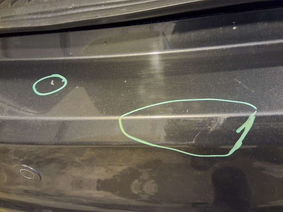 Støtfanger bak til Ford Focus 2014-2018 (Type III, Fase 2)  (FORD|8V4 845 206|)