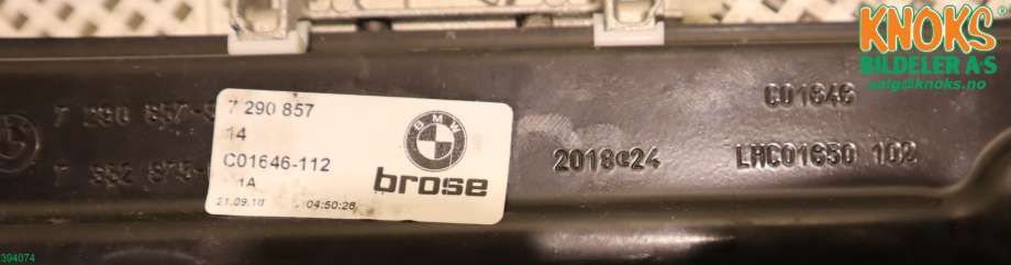 Ruteheis til BMW i3 2013-2022  (BMW|51 33 7 352 875|)
