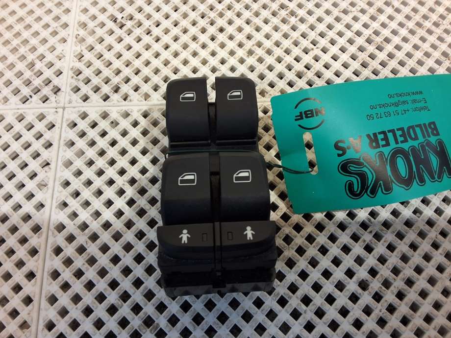 Bryter ruteheis til Audi A3 2012-2016 (Type III, Fase 1)  (AUDI|8V0 959 851 D|)