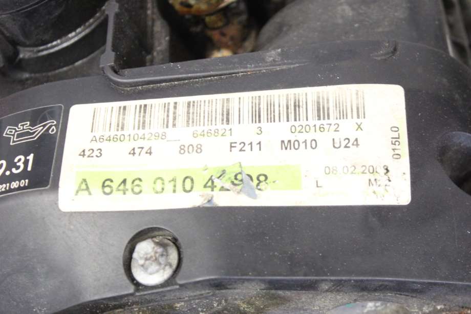 Motor diesel til Mercedes E-Klasse 2006-2009 (Fase 2) (W211) (W211) (MERCEDES|A 646 010 42 98|)