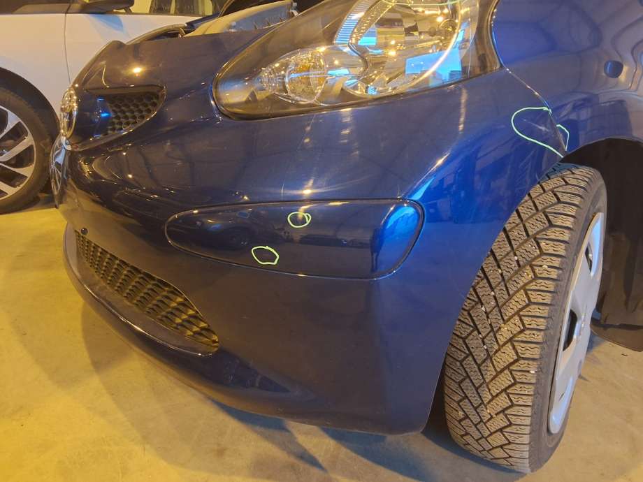 Støtfanger foran til Toyota Aygo 2005-2014 (Type I) (TOYOTA|521190H901|)