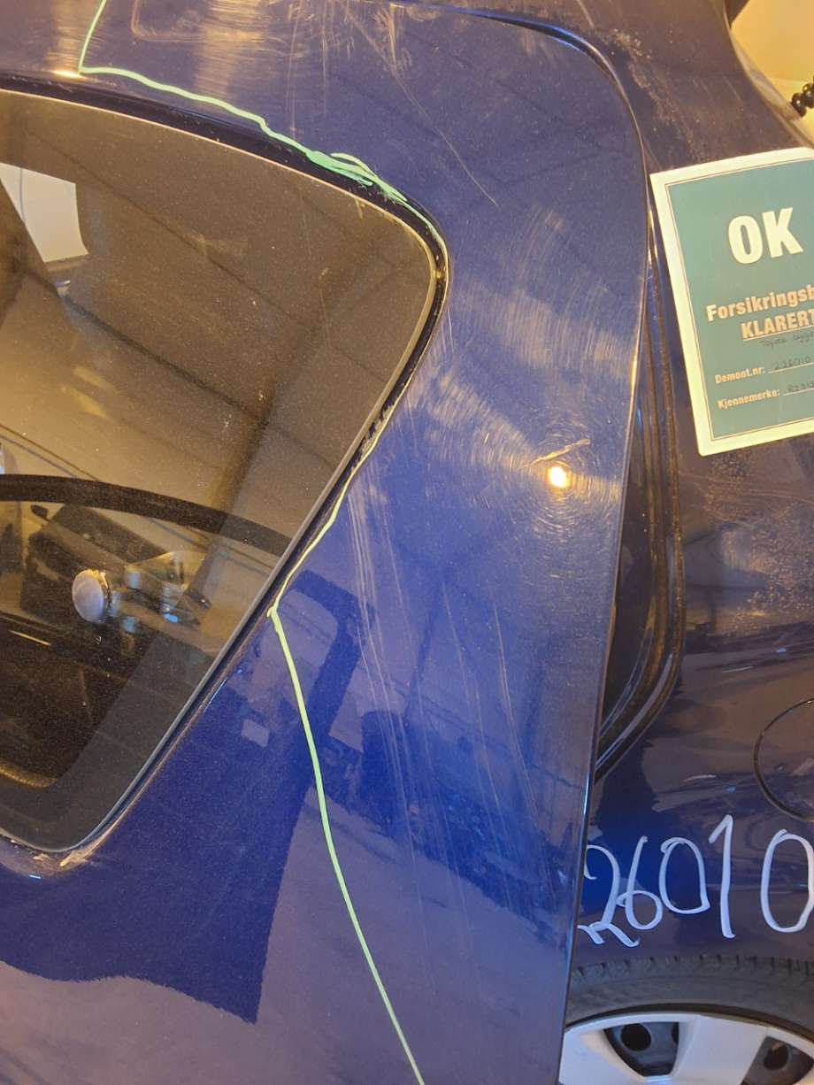 Dør venstre bak til Toyota Aygo 2005-2014 (Type I)  (TOYOTA|670020H010|)