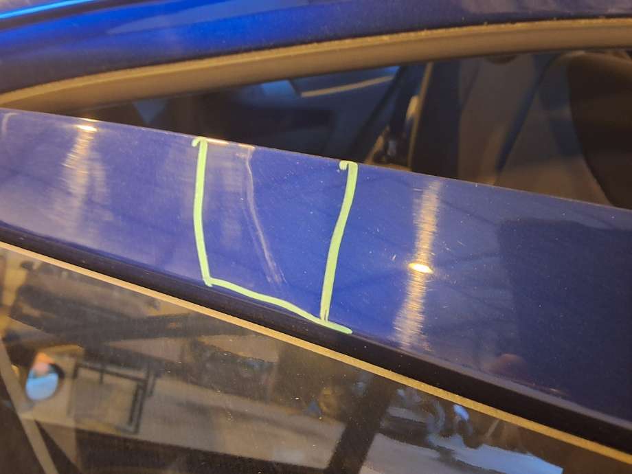 Dør venstre bak til Toyota Aygo 2005-2014 (Type I)  (TOYOTA|670020H010|)