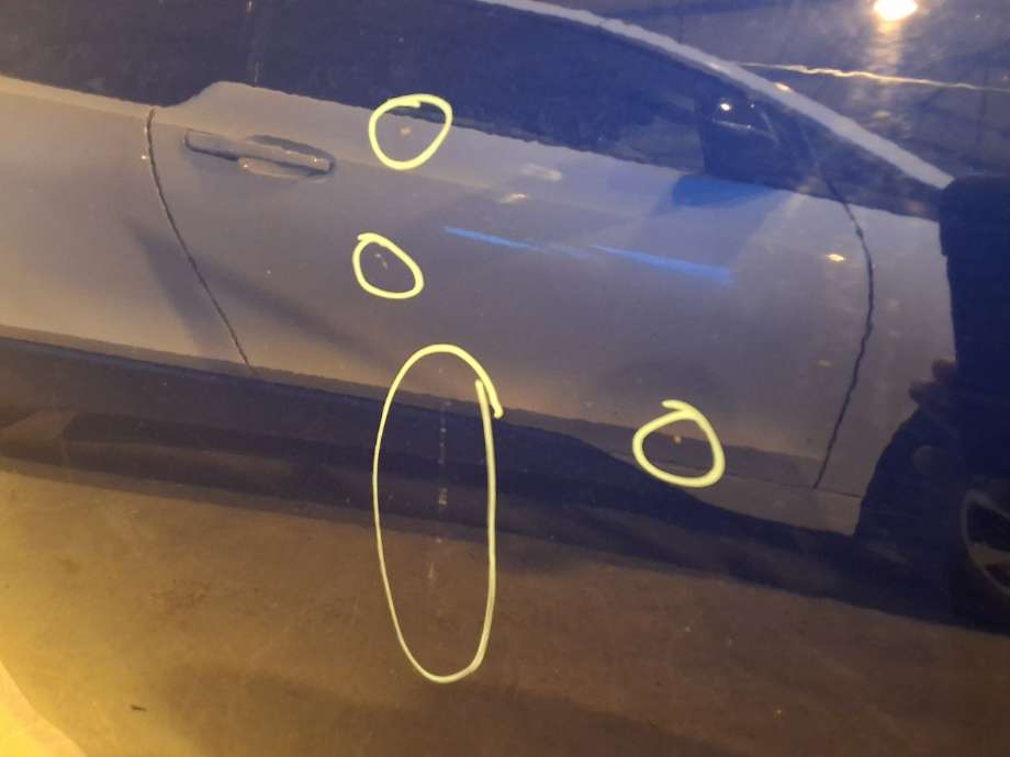Dør høyre foran til Toyota Aygo 2005-2014 (Type I)  (TOYOTA|670010H010|)